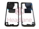 [1610110000514A] Xiaomi Redmi Note 12S Middle Cover / Chassis - Black