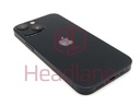 [IP13MNBH-BK-C] Apple iPhone 13 Mini Back / Battery Cover + Small Parts - Black (Pulled - Grade C)