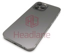 [IP13PMBH-BK-NC-B] iPhone 13 Pro Max Back / Battery Cover + Small Parts - Graphite (Pulled - Grade B) (No Camera)