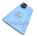 [621033000093] Oppo CPH2531 Reno10 5G Back / Battery Cover - Ice Blue
