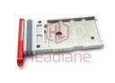 [GH98-49874G] Samsung SM-S931 S936 Galaxy S25 / S25+ / Plus SIM Card Tray - Coralred