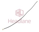 [1321001000253A] Xiaomi Redmi Note 14 Coaxial Cable - Black