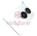 [621033000359] OnePlus Nord 4 Top Back / Battery Cover - Mercurial Silver
