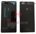 [02350GLA] Huawei P8 Lite Battery Cover - Black