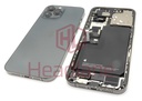 [IP13PMBH-BK-B] iPhone 13 Pro Max Back / Battery Cover + Small Parts - Graphite (Pulled - Grade B)