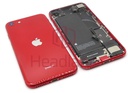 [IPSE3BH-RD-C] iPhone SE (3rd Gen) Back / Battery Cover + Small Parts - Red (Pulled - Grade C)