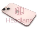 [IP13MNBH-PK-B] Apple iPhone 13 Mini Back / Battery Cover + Small Parts - Pink (Pulled - Grade B)