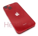[IP13MNBH-RD-C] Apple iPhone 13 Mini Back / Battery Cover + Small Parts - Red (Pulled - Grade C)