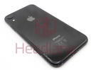 [IPXRBH-BK-C] Apple iPhone XR Back / Battery Cover + Small Parts - Black (Pulled - Grade C)
