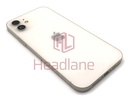 [IP12BH-SL-NC-C] iPhone 12 Back / Battery Cover + Small Parts - Silver (Pulled - Grade C) (No Camera)