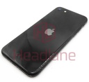 [IPSE2BH-BK-NC-C] iPhone SE (2nd Gen) Back / Battery Cover + Small Parts - Black (Pulled - Grade C) (No Camera)