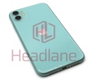 [IP11BH-GR-A] Apple iPhone 11 Back / Battery Cover + Small Parts - Green (Pulled - Grade A)