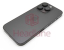 [IP14PRBH-BK-NC-A] iPhone 14 Pro Back / Battery Cover + Small Parts - Black (Pulled - Grade A) (No Camera)