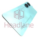 [621033000089] Oppo CPH2565 A78 4G Back / Battery Cover - Green