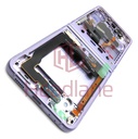 [GH82-33949D] Samsung SM-F711 Galaxy Z Flip3 5G Display Frame - Lavender