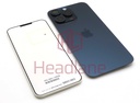 [661-36914] Apple iPhone 15 Pro Max Back / Battery Cover - Blue Titanium (Service Pack)