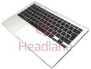 [BA97-11493A] Samsung NP935QDB Galaxy Book Pro 360 5G  Top Keyboard Cover - Silver (UK QWERTY)