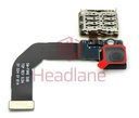 [GH82-37540A] Samsung SM-F966 Galaxy Z Fold7 5G Front Camera + SIM Card Reader Flex