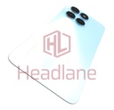 [9707AASH] Honor X6a Back / Battery Cover - Silver