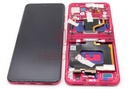 [5D68C30086] Motorola XT2551 Razr 60 Ultra Main / Inner LCD Display / Screen + Touch - Pantone Cabaret