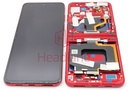 [5D68C30155] Motorola XT2551 Razr 60 Ultra Main / Inner LCD Display / Screen + Touch - Pantone Rio Red