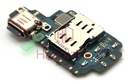 [GH96-15632A] Samsung SM-S918 Galaxy S23 Ultra Charging Port + SIM Card Reader Flex (USA Version)