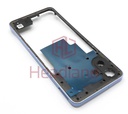 [GH81-28073A] Samsung SM-A075 Galaxy A07 Middle Cover / Chassis - Purple
