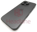[IP14PRBH-BK-C] iPhone 14 Pro Back / Battery Cover + Small Parts - Black (Pulled - Grade C)