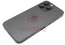 [IP14PMBH-BK-C] iPhone 14 Pro Max Back / Battery Cover + Small Parts - Black (Pulled - Grade C)