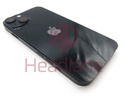 [IP14BH-MN-B] iPhone 14 Back / Battery Cover + Small Parts - Black (Pulled - Grade B)