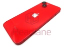 [IP14BH-RD-C] iPhone 14 Back / Battery Cover + Small Parts - Red (Pulled - Grade C)