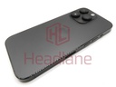 [IP14PRBH-BK-B] iPhone 14 Pro Back / Battery Cover + Small Parts - Black (Pulled - Grade B)