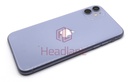 [IP11BH-PR-B-NC] Apple iPhone 11 Back / Battery Cover + Small Parts - Purple (Pulled - Grade B) (No Camera)