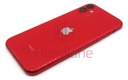 [IP11BH-RD-C-NC] Apple iPhone 11 Back / Battery Cover + Small Parts - Red (Pulled - Grade C) (No Camera)