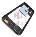 [GH98-50512A] Samsung SM-A175 Galaxy A17 4G Middle Cover / Chassis - Black