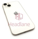 [IP13BH-WT-B] iPhone 13 Back / Battery Cover + Small Parts - White (Pulled - Grade B)
