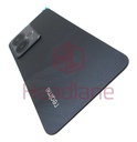 [621033000565] Realme RMX5078 14T Back / Battery Cover - Obsidian Black