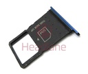 [SMO8E62937] Motorola XT2553 Razr 60 SIM Card Tray - Blue / Pantone Gibraltar Sea