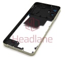 [GH81-26455A] Samsung SM-A065 Galaxy A06 Middle Cover / Chassis - Gold