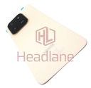 [9707ACED] Honor X7d 5G Back / Battery Cover - Desert Gold