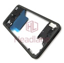 [1610110001079A] Xiaomi Redmi Note 14 ERP Middle Cover / Chassis - Black