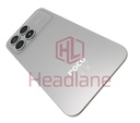 [56001900P1100] Xiaomi Poco F8 Pro Back / Battery Cover - Titanium Silver
