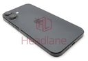 [IP16PBH-BK-C] Apple iPhone 16 Plus Back / Battery Cover + Small Parts - Black (Pulled - Grade C)