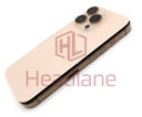 [IP16PRBH-DT-B] Apple iPhone 16 Pro Back / Battery Cover + Small Parts - Desert Titanium (Grade B)