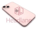 [IP13BH-PR-B] iPhone 13 Back / Battery Cover + Small Parts - Pink (Pulled - Grade B)