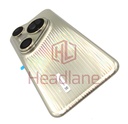 [02357BQP] Huawei Pura 80 Ultra Back / Battery Cover - Prestige Gold