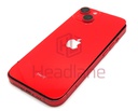 [IP14BH-RD-B] iPhone 14 Back / Battery Cover + Small Parts - Red (Pulled - Grade B)