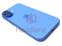 [IP16BH-UB-NC-A] Apple iPhone 16 Back / Battery Cover + Small Parts - Ultramarine (Pulled - Grade A) (No Camera)
