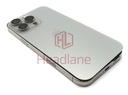 [IP16PMBH-NT-B] Apple iPhone 16 Pro Max Back / Battery Cover + Small Parts - Natural Titanium (Pulled - Grade B)