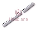 [GH98-50836D] Samsung SM-S948 Galaxy S26 Ultra Volume / Power Button Key Set - White